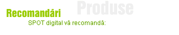Recomandari